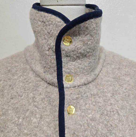 We Norwegians Alta Shearling Wool Jacket Size XS